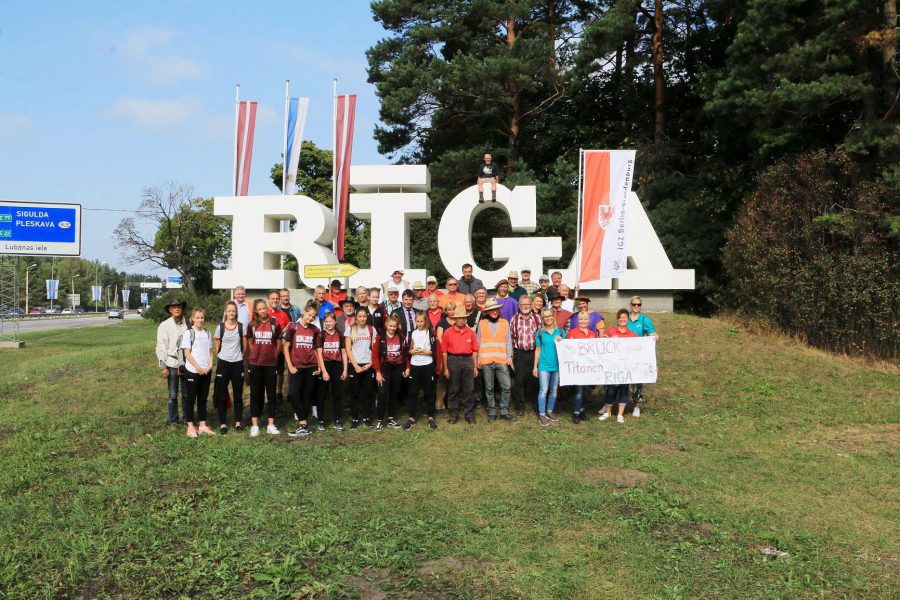 Titanen on tour - Ankunft in Riga