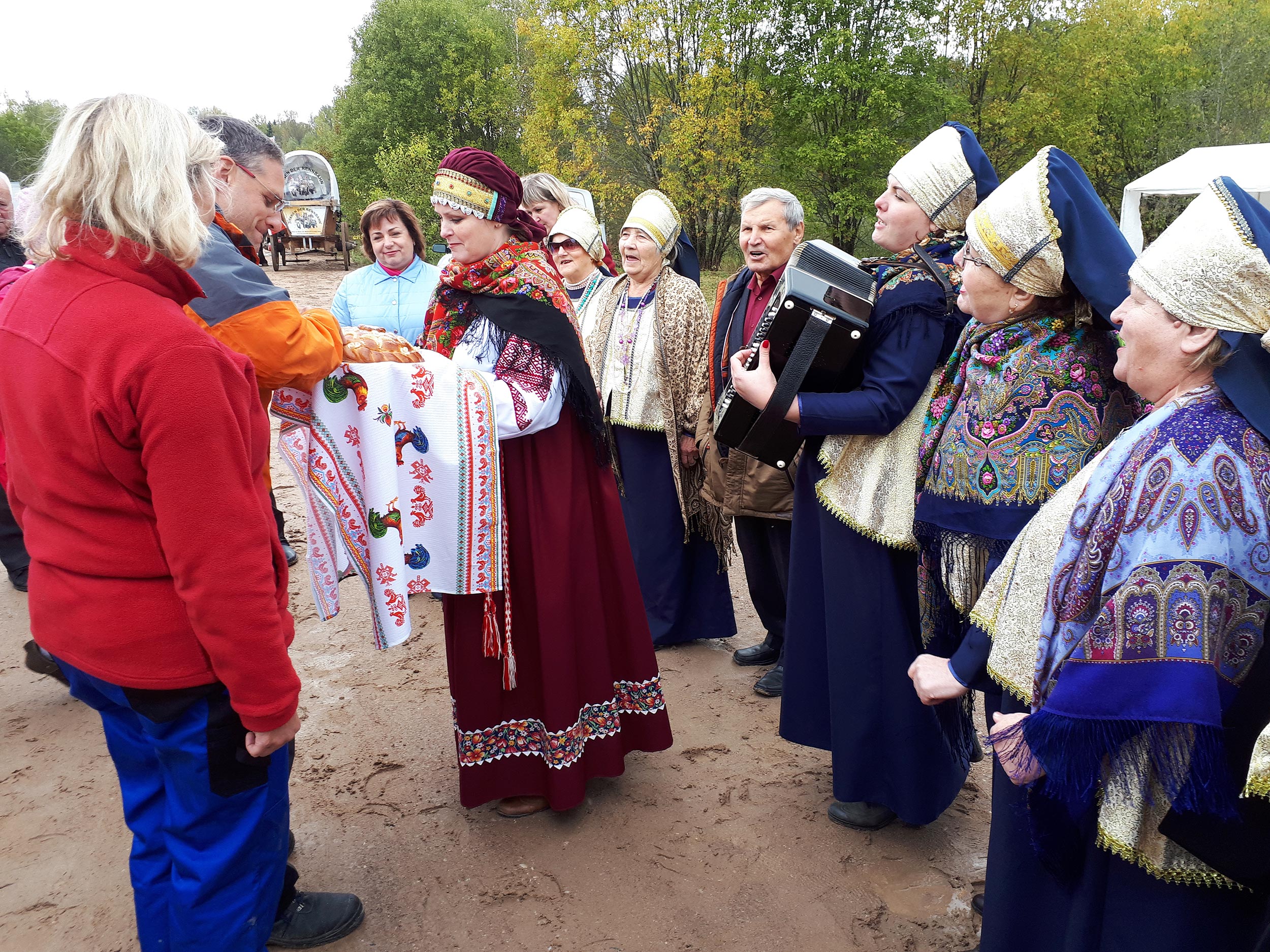 Brot und Salz - Empfang in Russland
