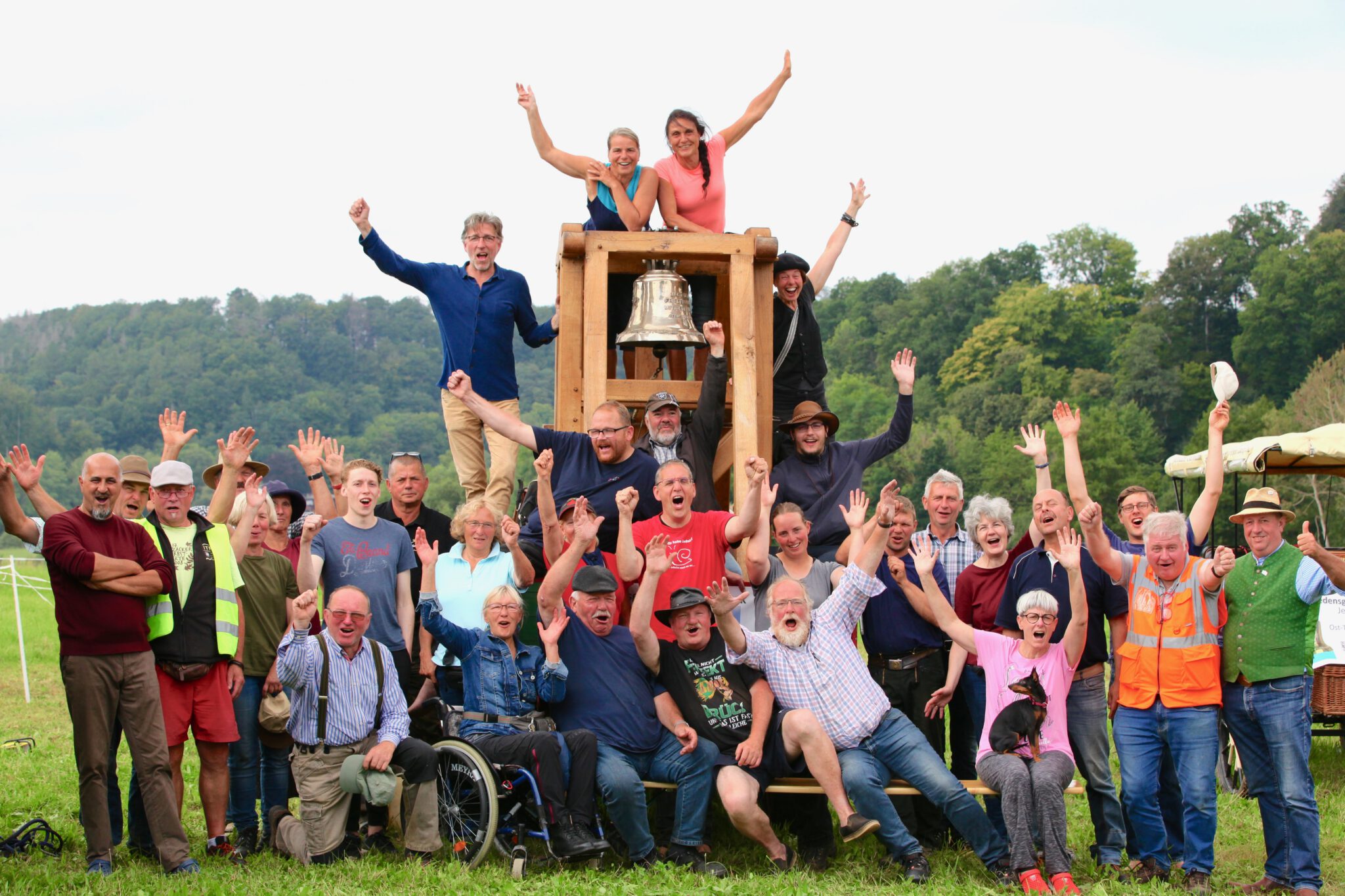 Ost-West-friedenstreck 2021 - das Team