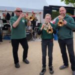 Oswald Bläsertrio von 3 Generationen: Stefan (Großvater), Alexander (Vater), Oskar (Sohn)