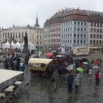 Auf dem Neuen Markt vor der Frauenkirche