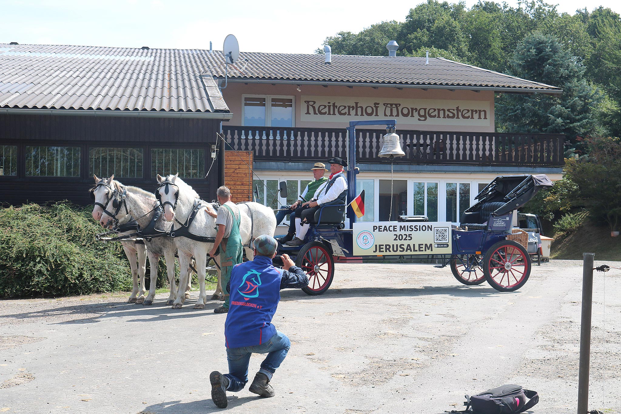 Beim Reiterhof Morgenstern