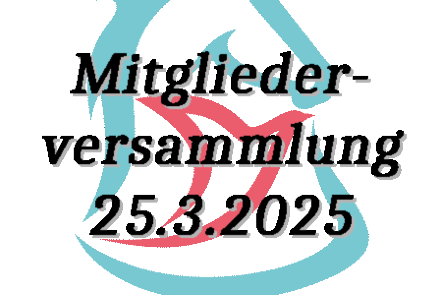 Mitgliederversammlung am 25.3.2025